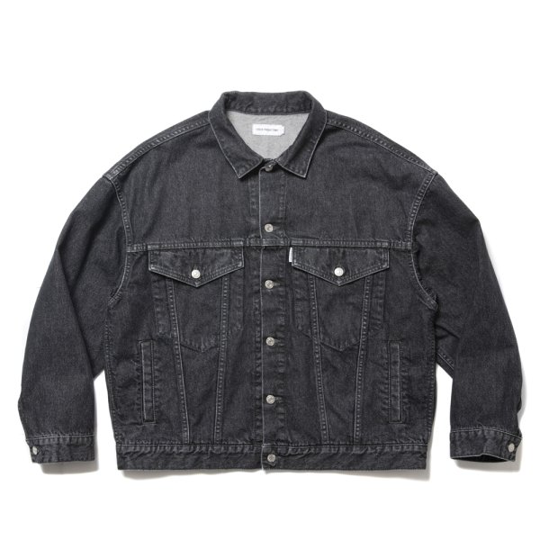 画像1: COOTIE PRODUCTIONS/3rd Type Denim Jacket（Black Fade）［サードタイプデニムJKT-24秋冬］