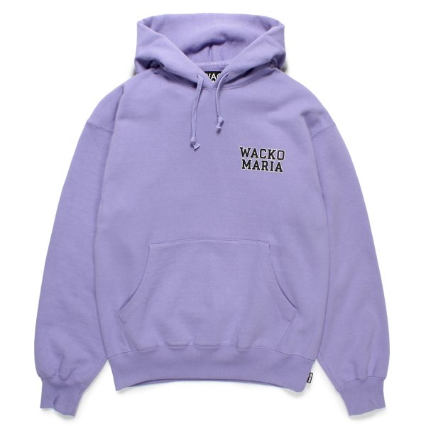 画像2: WACKO MARIA/HEAVY WEIGHT HOODED SWEAT SHIRT（PURPLE）［プルオーバーパーカー-24秋冬］