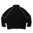 画像2: COOTIE PRODUCTIONS/Velour Training Top（Black）［ベロアトレーニングトップ-24秋冬］ (2)