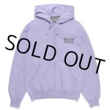 WACKO MARIA/HEAVY WEIGHT ZIP HOODED SWEAT SHIRT（PURPLE）［ジップアップパーカー-24秋冬］