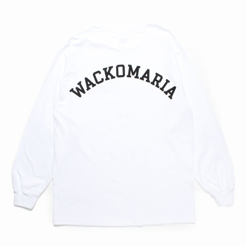 他の写真2: WACKO MARIA/LONG SLEEVE T-SHIRT（WHITE）［プリント長袖T-24秋冬］