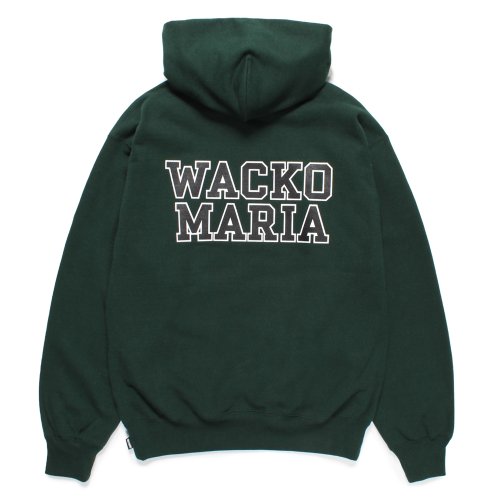 他の写真2: WACKO MARIA/HEAVY WEIGHT HOODED SWEAT SHIRT（GREEN）［プルオーバーパーカー-24秋冬］