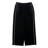 COOTIE PRODUCTIONS/Velour Training Pants（Black）［ベロアトレーニングパンツ-24秋冬］