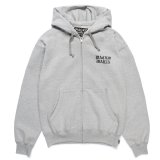 WACKO MARIA/HEAVY WEIGHT ZIP HOODED SWEAT SHIRT（GRAY）［ジップアップパーカー-24秋冬］