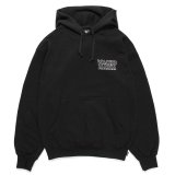 WACKO MARIA/HEAVY WEIGHT HOODED SWEAT SHIRT（BLACK）［プルオーバーパーカー-24秋冬］