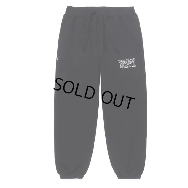 画像1: WACKO MARIA/HEAVY WEIGHT SWEAT PANTS（BLACK）［スウェットパンツ-24秋冬］