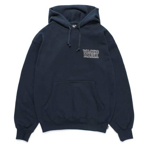 他の写真1: WACKO MARIA/HEAVY WEIGHT HOODED SWEAT SHIRT（NAVY）［プルオーバーパーカー-24秋冬］