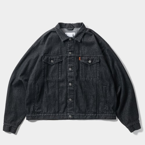 他の写真1: TIGHTBOOTH/LABEL LOGO DENIM JACKET（Black）［デニムJKT-24秋冬］