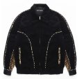 画像1: WACKO MARIA/CORDUROY WESTERN JACKET（BLACK）［コーデュロイウエスタンJKT-24秋冬］ (1)