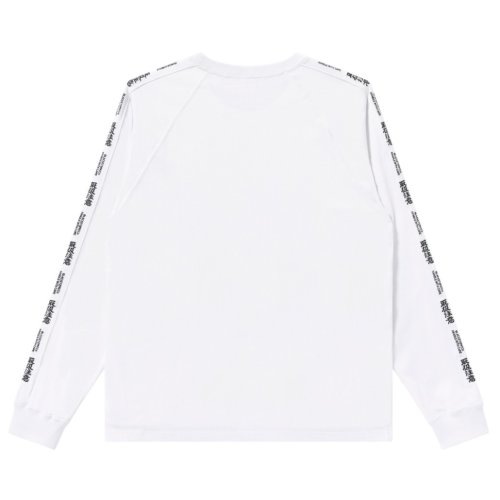 他の写真2: BlackEyePatch/HWC EMBROIDERED RAGLAN L/S TEE（WHITE）