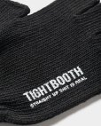 画像2: TIGHTBOOTH/LOGO FINGERLESS GLOVE（Black）［フィンガーレスグローブ-24秋冬］ (2)