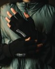 画像4: TIGHTBOOTH/LOGO FINGERLESS GLOVE（Black）［フィンガーレスグローブ-24秋冬］ (4)