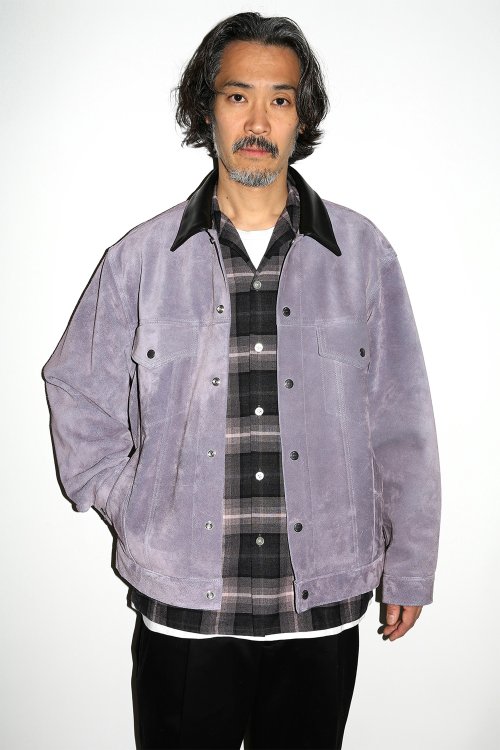 他の写真2: WACKO MARIA/OMBRE CHECK OPEN COLLAR SHIRT（PINK）［オンブレチェックオープンカラーシャツ-24秋冬］