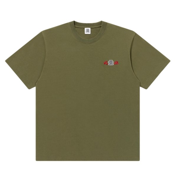 画像2: BlackEyePatch/CHORAKU IN THE HOOD TEE（OLIVE）