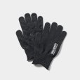 画像1: TIGHTBOOTH/LOGO GLOVE（Charcoal）［グローブ-24秋冬］ (1)