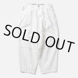 【20%OFF】TIGHTBOOTH/DENIM BALLOON PANTS（White）［デニムバルーンパンツ-24秋冬］