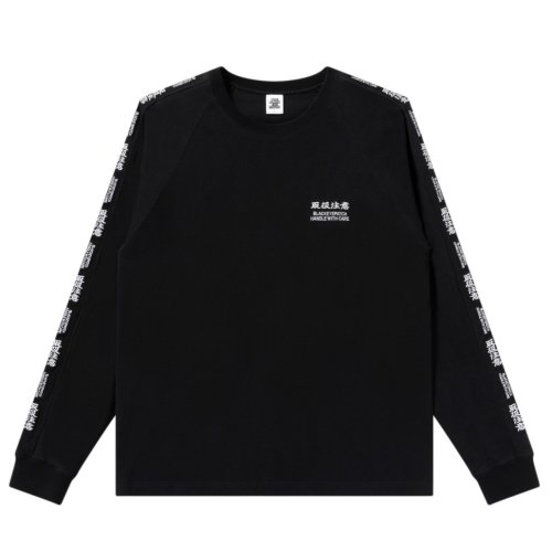 他の写真1: BlackEyePatch/HWC EMBROIDERED RAGLAN L/S TEE（BLACK）