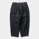 TIGHTBOOTH/DENIM BALLOON PANTS（Black）［デニムバルーンパンツ-24秋冬］