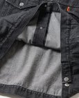 画像13: TIGHTBOOTH/LABEL LOGO DENIM JACKET（Black）［デニムJKT-24秋冬］