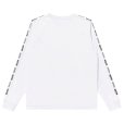 画像2: BlackEyePatch/HWC EMBROIDERED RAGLAN L/S TEE（WHITE） (2)