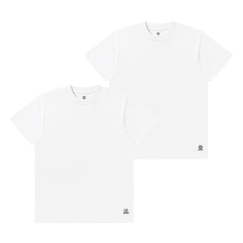 他の写真2: BlackEyePatch/2 PACK CREW NECK TEE（WHITE）