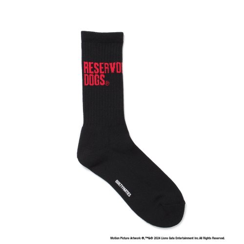 他の写真1: WACKO MARIA/RESERVOIR DOGS / JACQUARD SOCKS（BLACK）［ジャガードソックス-24秋冬］