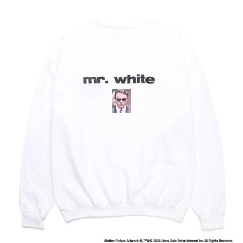 他の写真2: WACKO MARIA/RESERVOIR DOGS / SWEAT SHIRT（WHITE）［クルーネックスウェット-24秋冬］