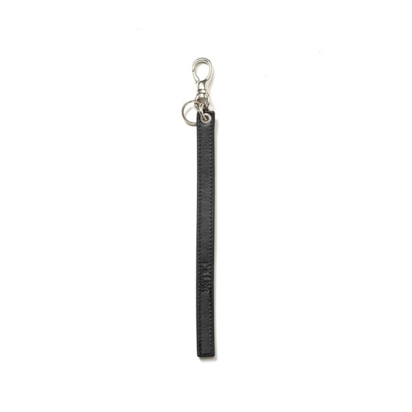 画像2: CALEE/STUDS LEATHER SHORT KEY RING（BLACK）［スタッズレザーショートキーリング-24秋冬］