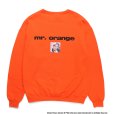 画像1: WACKO MARIA/RESERVOIR DOGS / SWEAT SHIRT（ORANGE）［クルーネックスウェット-24秋冬］ (1)