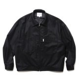 COOTIE PRODUCTIONS/CA/W Flannel Work Jacket（Black）［ワークJKT-24秋冬］