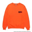 画像2: WACKO MARIA/RESERVOIR DOGS / SWEAT SHIRT（ORANGE）［クルーネックスウェット-24秋冬］ (2)