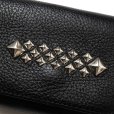 画像3: CALEE/STUDS LEATHER MULTI WALLET（BLACK）［スタッズレザーマルチウォレット-24秋冬］