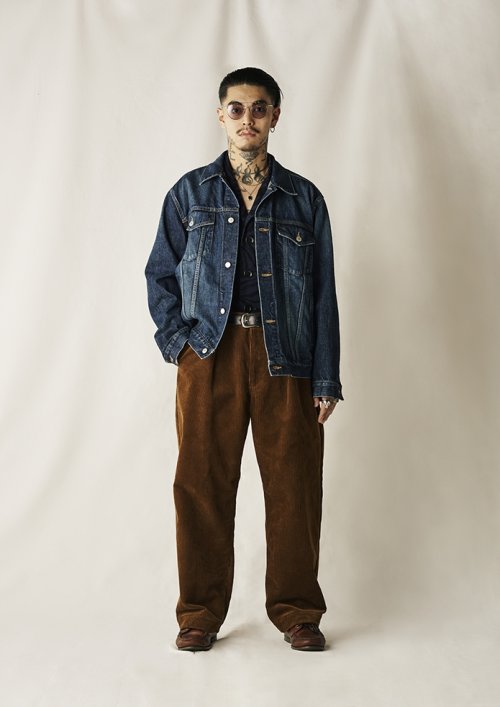 他の写真3: CALEE/VINTAGE REPRODUCT 3RD TYPE DENIM JACKET ＜USED＞（USED INDIGO BLUE）［3rdタイプデニムJKT-24秋冬］