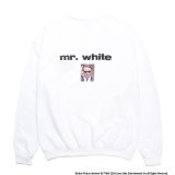 WACKO MARIA/RESERVOIR DOGS / SWEAT SHIRT（WHITE）［クルーネックスウェット-24秋冬］