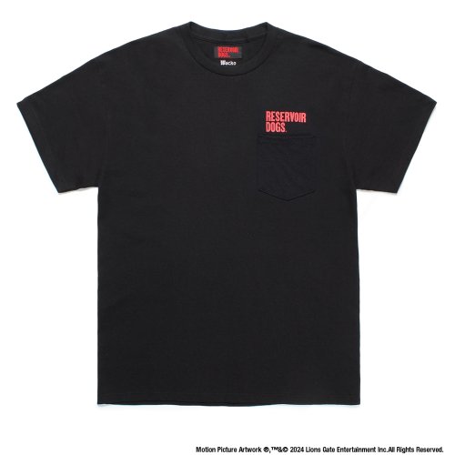 他の写真1: WACKO MARIA/RESERVOIR DOGS / POCKET T-SHIRT（BLACK）［プリントポケT-24秋冬］