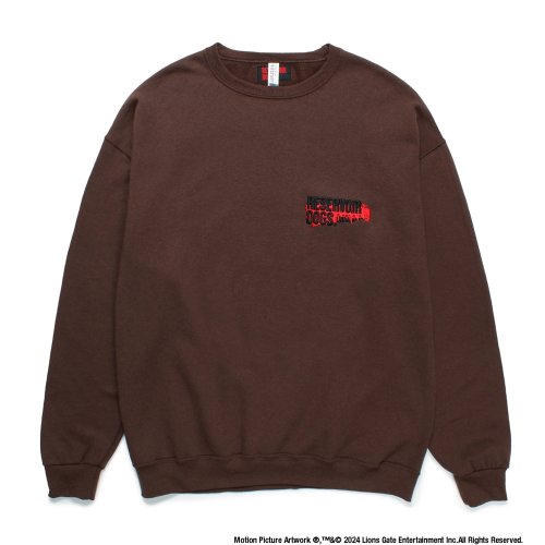 他の写真1: WACKO MARIA/RESERVOIR DOGS / SWEAT SHIRT（BROWN）［クルーネックスウェット-24秋冬］