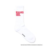 WACKO MARIA/RESERVOIR DOGS / JACQUARD SOCKS（WHITE）［ジャガードソックス-24秋冬］