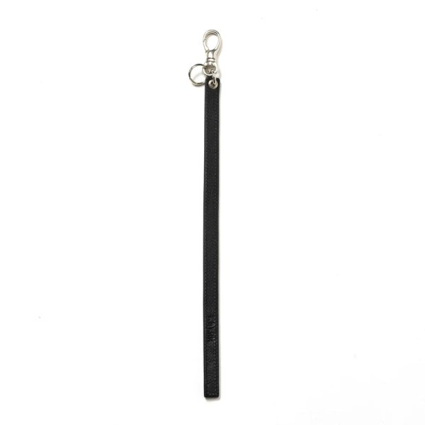 画像2: CALEE/STUDS LEATHER LONG KEY RING（BLACK）［スタッズレザーロングキーリング-24秋冬］