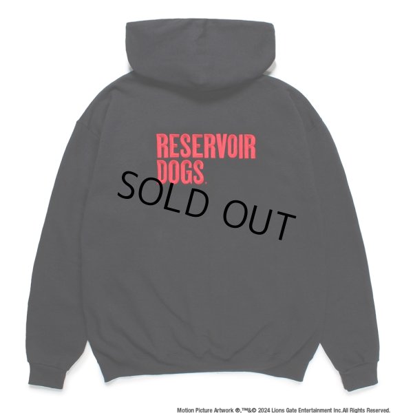 画像1: WACKO MARIA/RESERVOIR DOGS / HOODED SWEAT SHIRT（BLACK）［プルオーバーパーカー-24秋冬］