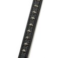 画像4: CALEE/STUDS LEATHER LONG KEY RING（BLACK）［スタッズレザーロングキーリング-24秋冬］