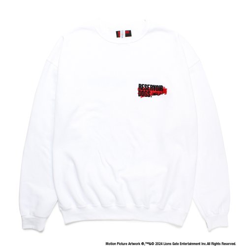 他の写真1: WACKO MARIA/RESERVOIR DOGS / SWEAT SHIRT（WHITE）［クルーネックスウェット-24秋冬］