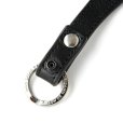 画像5: CALEE/STUDS LEATHER SNAP KEY RING（BLACK）［スタッズレザースナップキーリング-24秋冬］