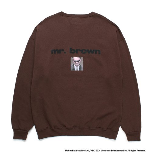 他の写真2: WACKO MARIA/RESERVOIR DOGS / SWEAT SHIRT（BROWN）［クルーネックスウェット-24秋冬］