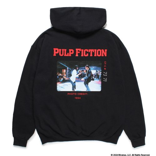 他の写真2: WACKO MARIA/PULP FICTION / HOODED SWEAT SHIRT（BLACK）［プルオーバーパーカー-24秋冬］