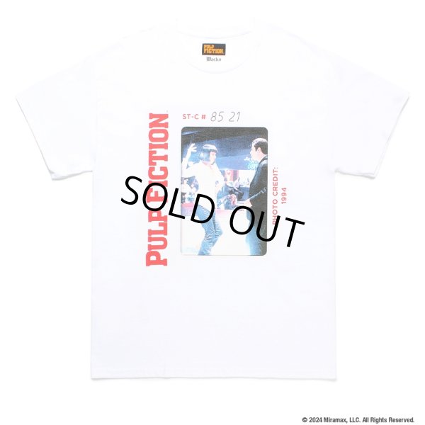 画像1: WACKO MARIA/PULP FICTION / T-SHIRT（WHITE）［プリントT-24秋冬］