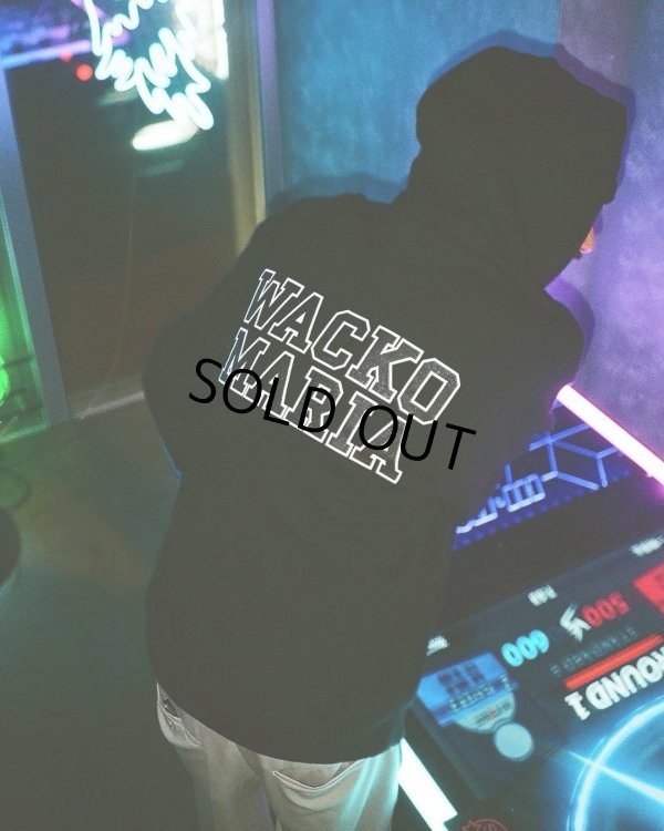 画像3: WACKO MARIA/HEAVY WEIGHT HOODED SWEAT SHIRT（BLACK）［プルオーバーパーカー-24秋冬］