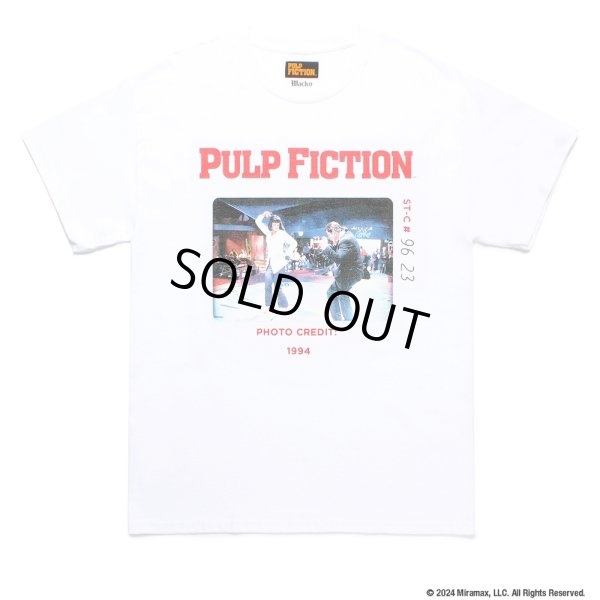 画像1: WACKO MARIA/PULP FICTION / T-SHIRT（WHITE）［プリントT-24秋冬］