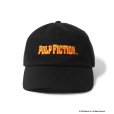 画像1: WACKO MARIA/PULP FICTION / 6 PANEL CAP（BLACK）［6パネルキャップ-24秋冬］ (1)