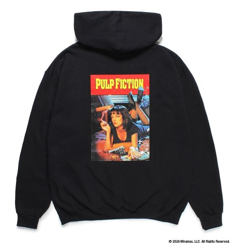 他の写真2: WACKO MARIA/PULP FICTION / HOODED SWEAT SHIRT（BLACK）［プルオーバーパーカー-24秋冬］