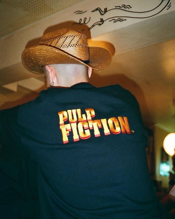 画像3: WACKO MARIA/PULP FICTION / SWEAT SHIRT（BLACK）［クルーネックスウェット-24秋冬］